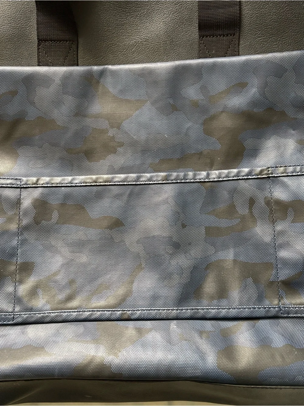 Duchamp London Blue Camo Tote Travel Bag Laptop Water Resistant Trolley Sleeve